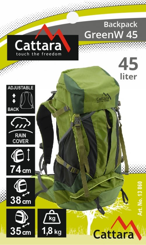 Zaino 45l VerdeW