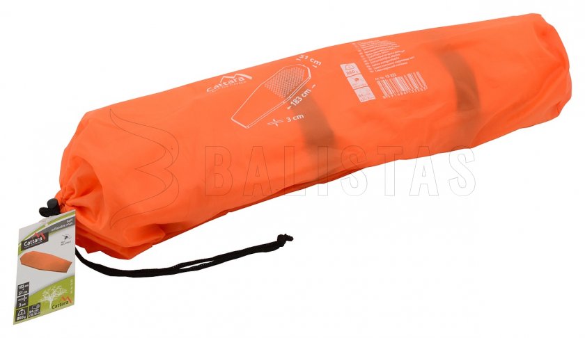 Materassino autogonfiante Cattara 3cm arancione