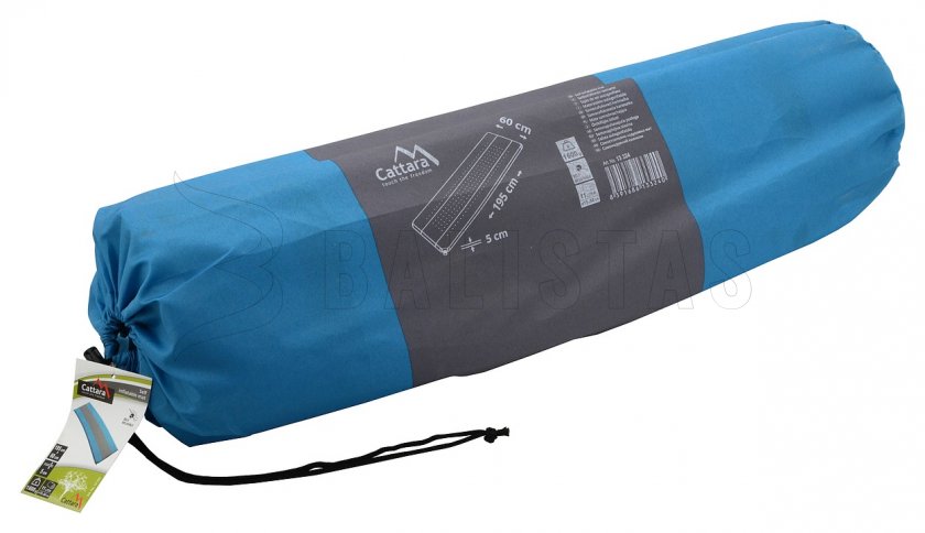 Materasso autogonfiante Cattara 5cm blu-grigio