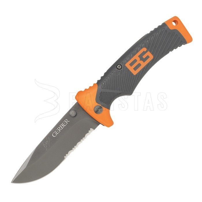 Coltello Gerber Bear Grylls Folding Sheath Knife, lama combo