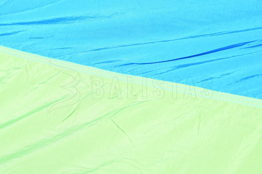 Amaca NYLON 275x137 cm verde-blu