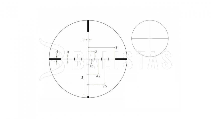 Cannocchiale Vortex Crossfire II 6-18x44 AO Dead-Hold BDC MOA