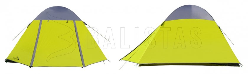 Tenda Trent doppio telo per 3 persone 210x110x210 cm
