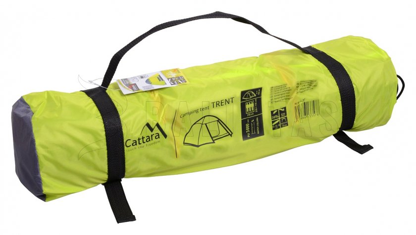 Tenda Trent doppio telo per 3 persone 210x110x210 cm