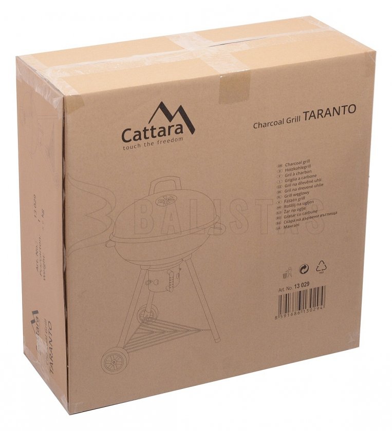 Griglia a carbone a braciere Taranto 55 cm