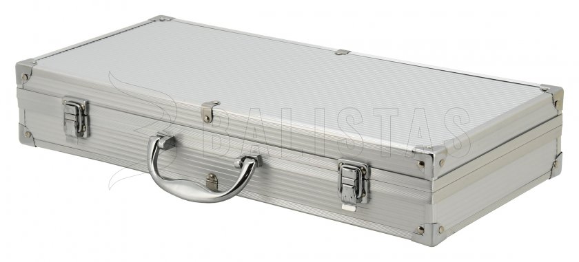 Set utensili per grigliata 11 pz valigetta ALU