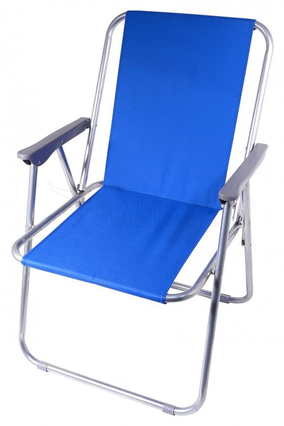 Sedia da campeggio pieghevole Bern blu