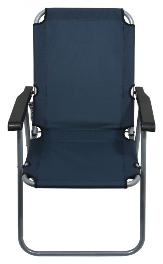 Sedia da campeggio pieghevole Lyon blu scuro