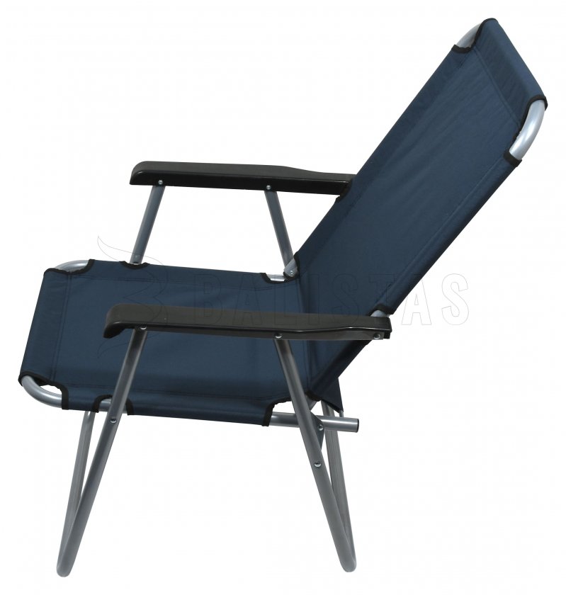 Sedia da campeggio pieghevole Lyon blu scuro