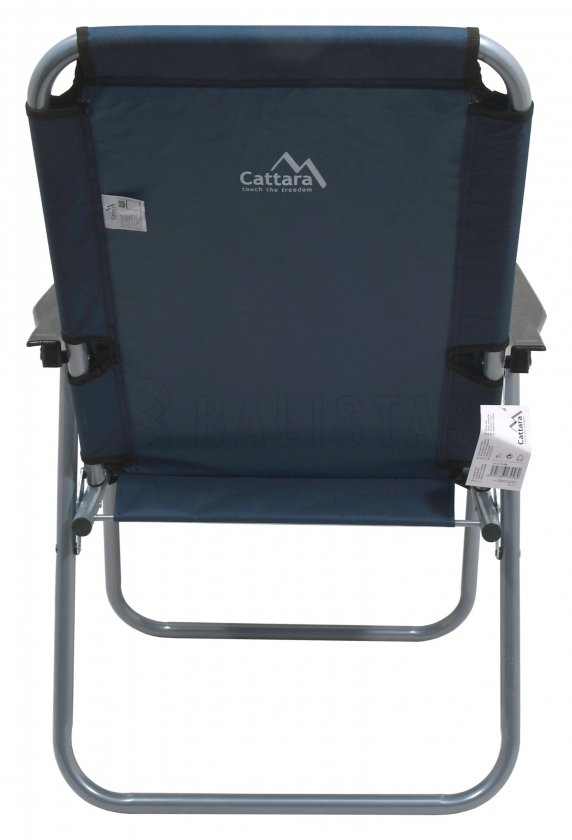 Sedia da campeggio pieghevole Lyon blu scuro