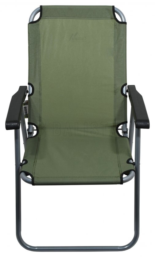 Sedia da campeggio pieghevole Lyon verde scuro