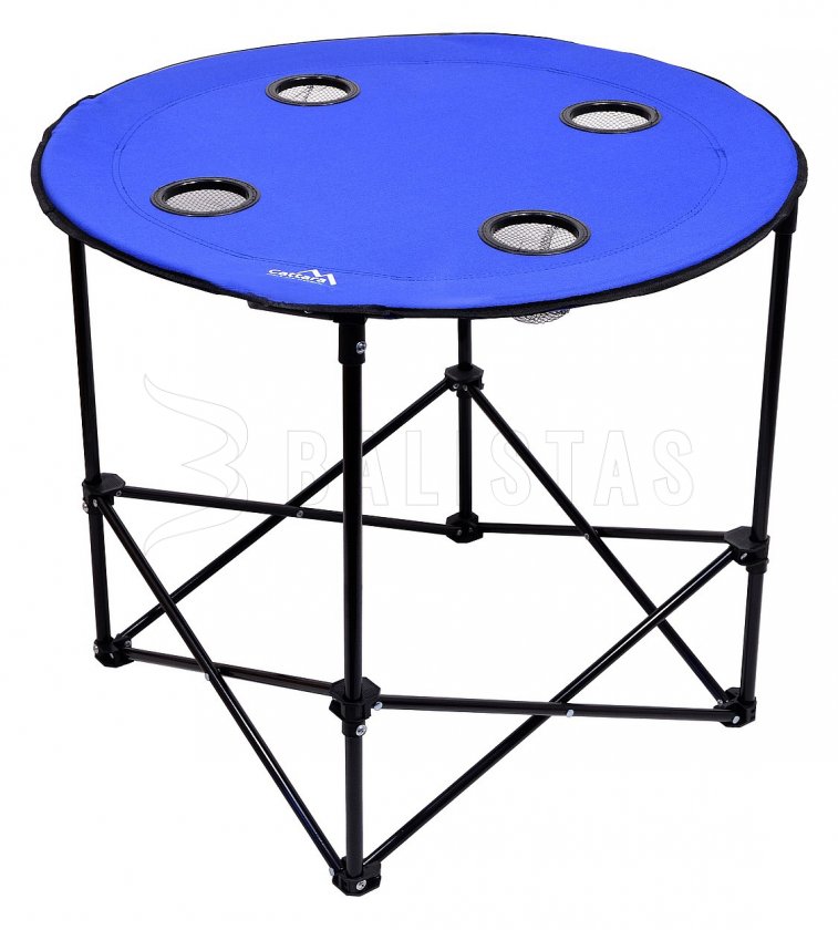Tavolo da campeggio pieghevole Split blu