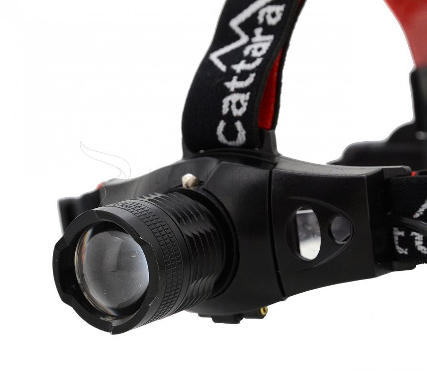 Lampada frontale LED 180 lm zoom