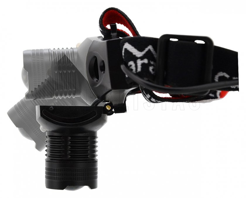 Lampada frontale LED 180 lm zoom