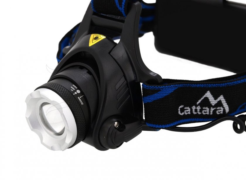 Lampada frontale LED 570 lm zoom