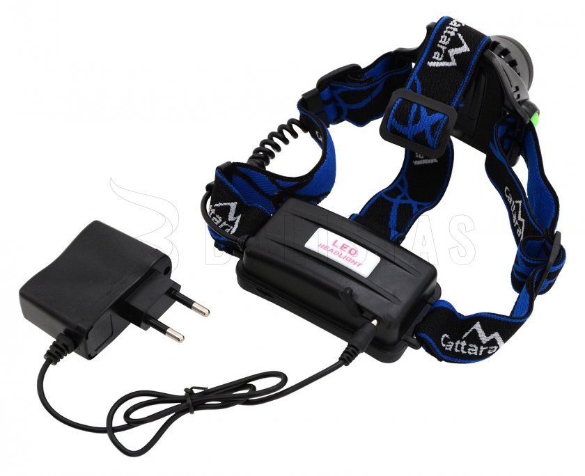 Lampada frontale LED 570 lm zoom