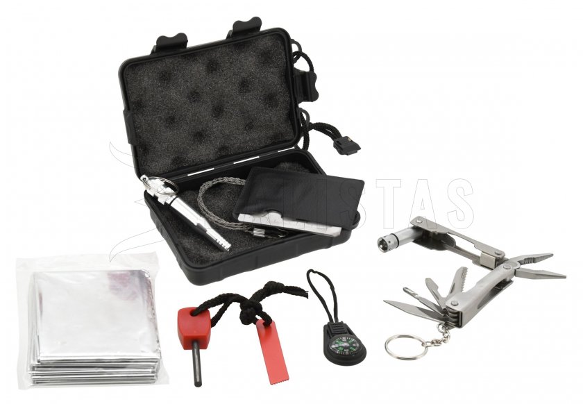 SOS kit di sopravvivenza 8 pezzi