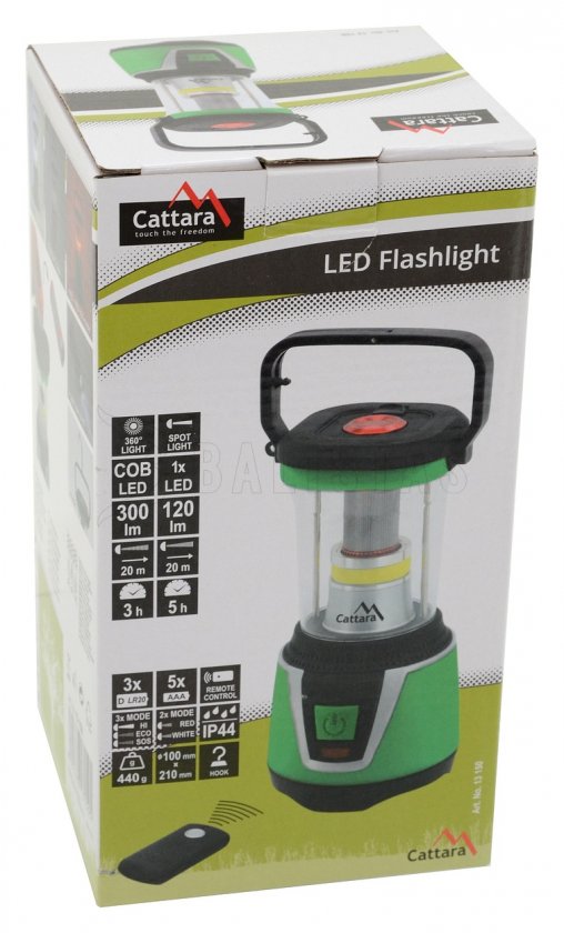 Torcia LED 300 lm Camping Remote Control