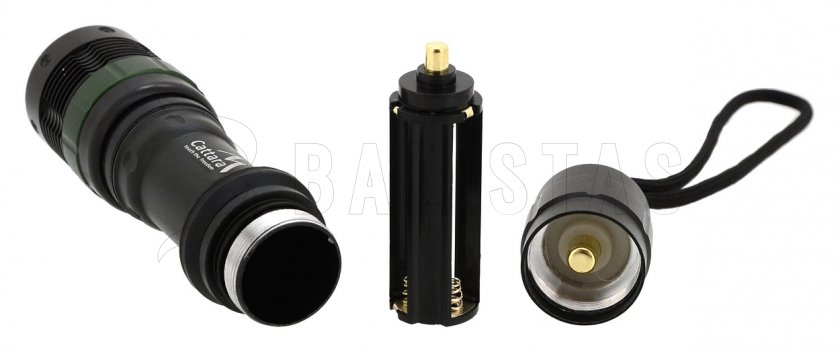 Torcia tascabile LED 150 lm ZOOM 3 funzioni
