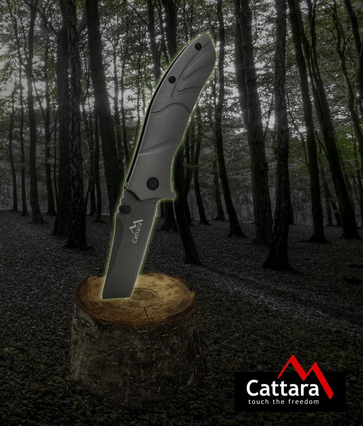 Coltello pieghevole Titan con blocco 22 cm