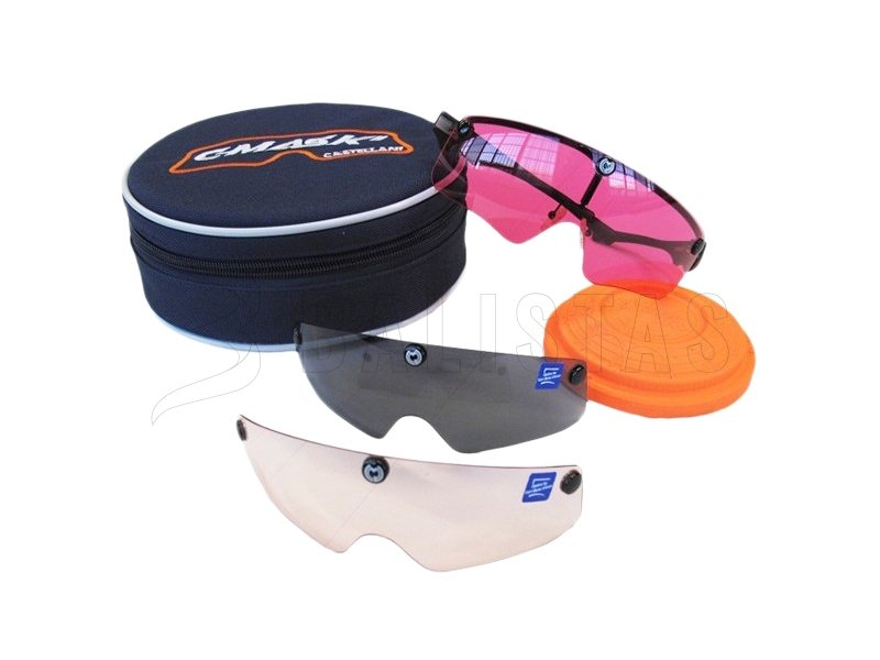 Occhiali Castellani C-Mask II con lenti intercambiabili