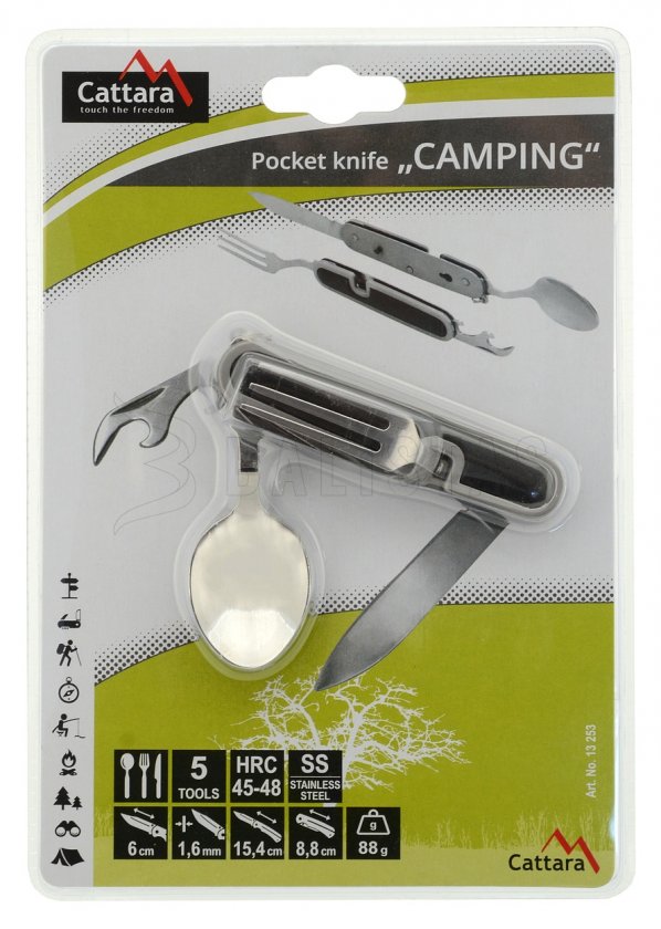 Coltello da campeggio 9 cm