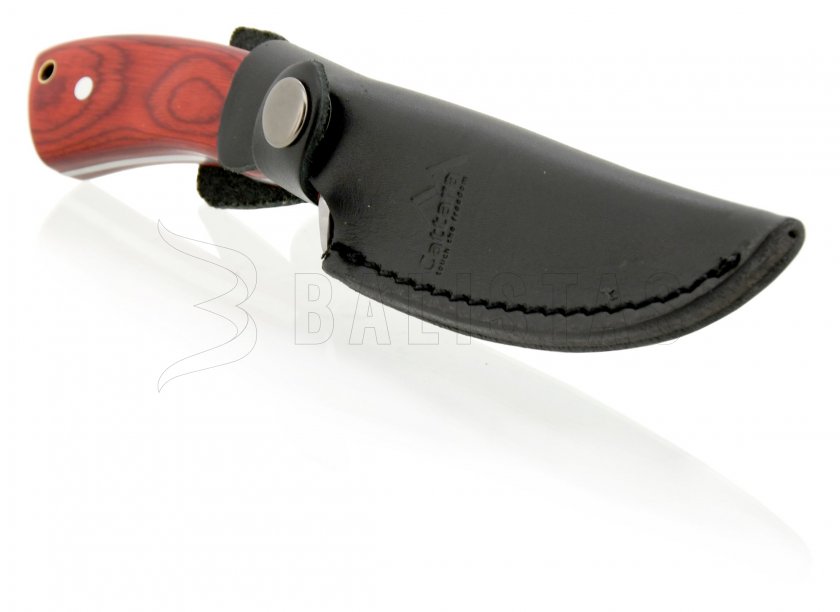 Pugnale Trapper 21 cm con fodero in pelle
