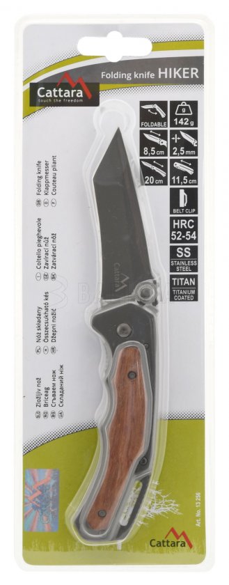 Coltello pieghevole Hiker con blocco 20 cm
