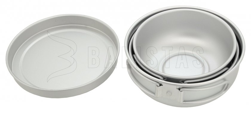 Set di piatti ALU da 6 pezzi