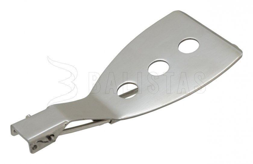 Paletta pieghevole in acciaio inox 210/130 mm