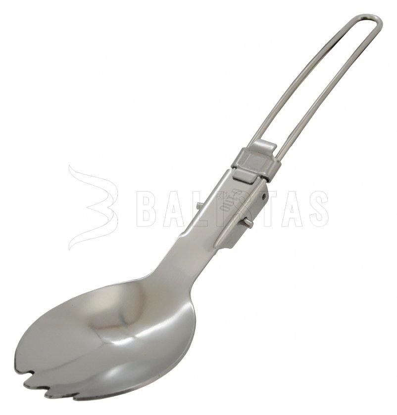 Cucchiaio pieghevole in acciaio inox 210/130 mm