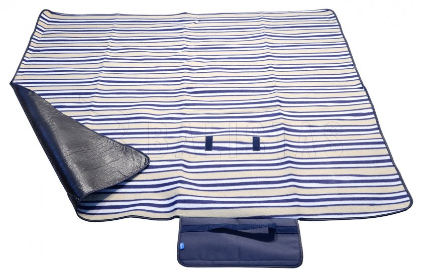 Coperta da picnic Fleece 150x135 cm blu