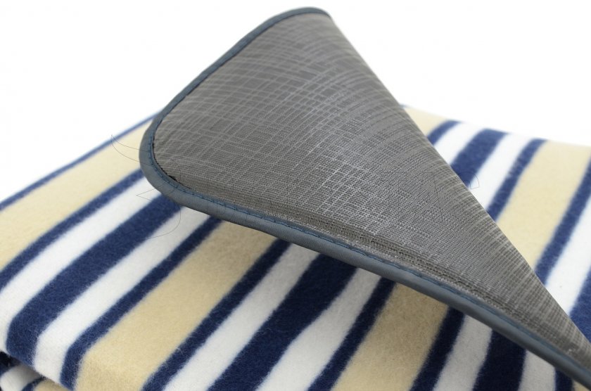 Coperta da picnic Fleece 150x135 cm blu
