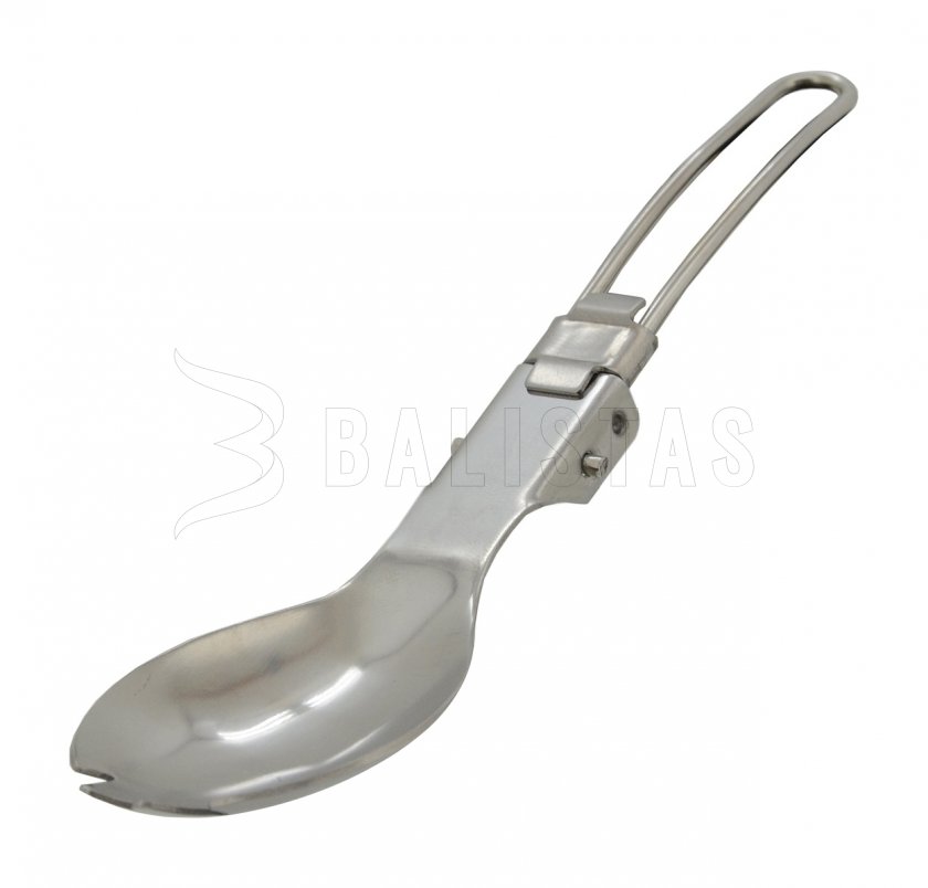 Cucchiaio pieghevole in acciaio inox 155/90 mm