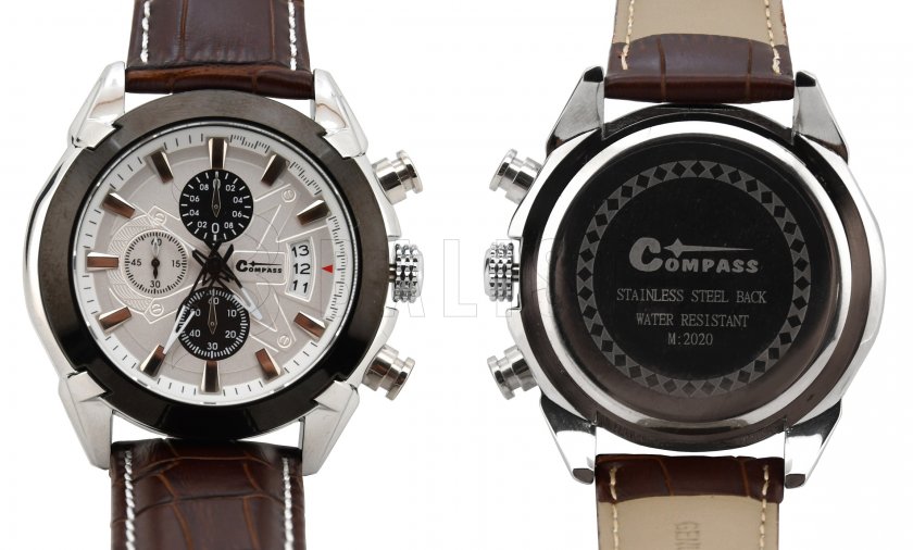 Orologio Chrono White Compass