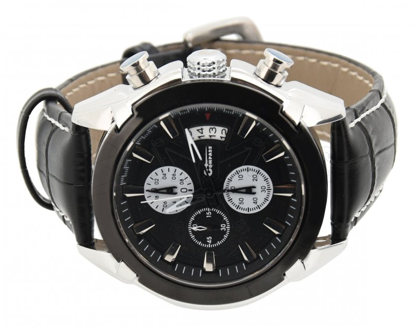 Orologio Chrono Black Compass