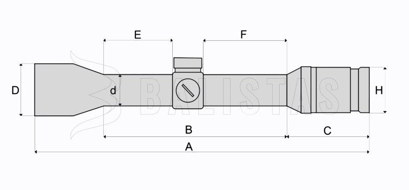 Cannocchiale FOMEI 4x32 BEATER I SMC G4 (50m)