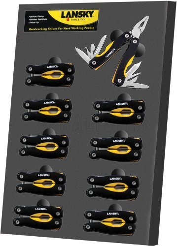 Lansky Mini Multi-tool espositore con 10 pz
