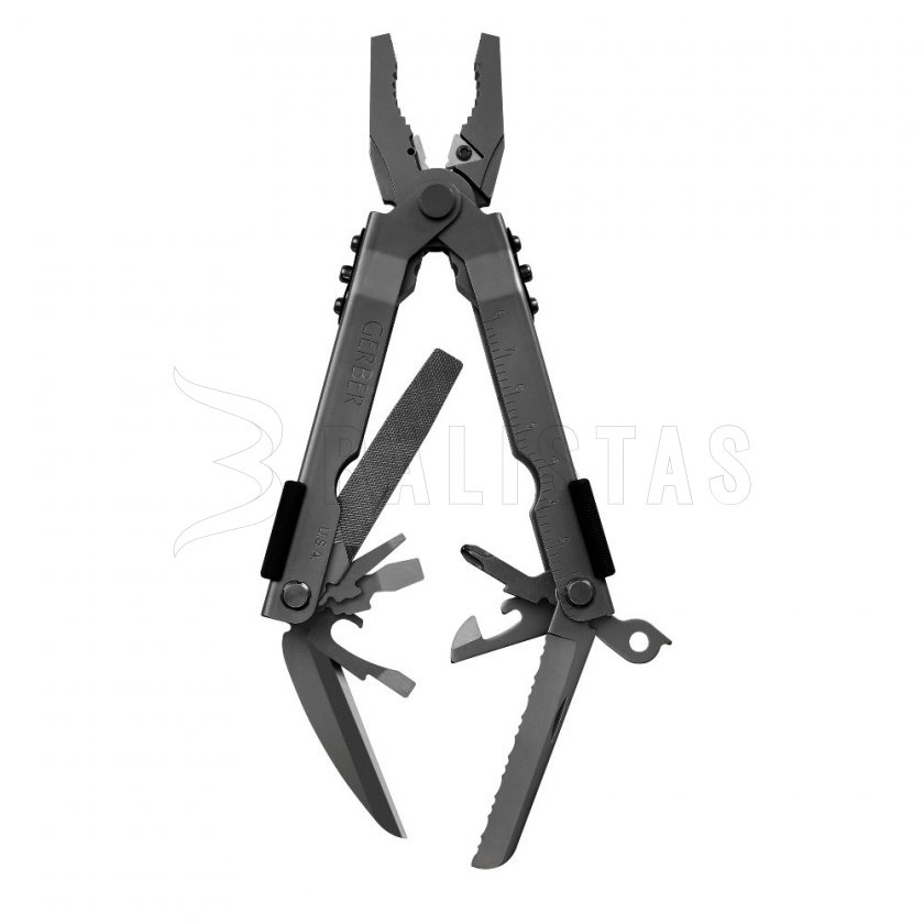 Pinza multifunzione Gerber MP 600 con becchi piatti e fondina MOLLE