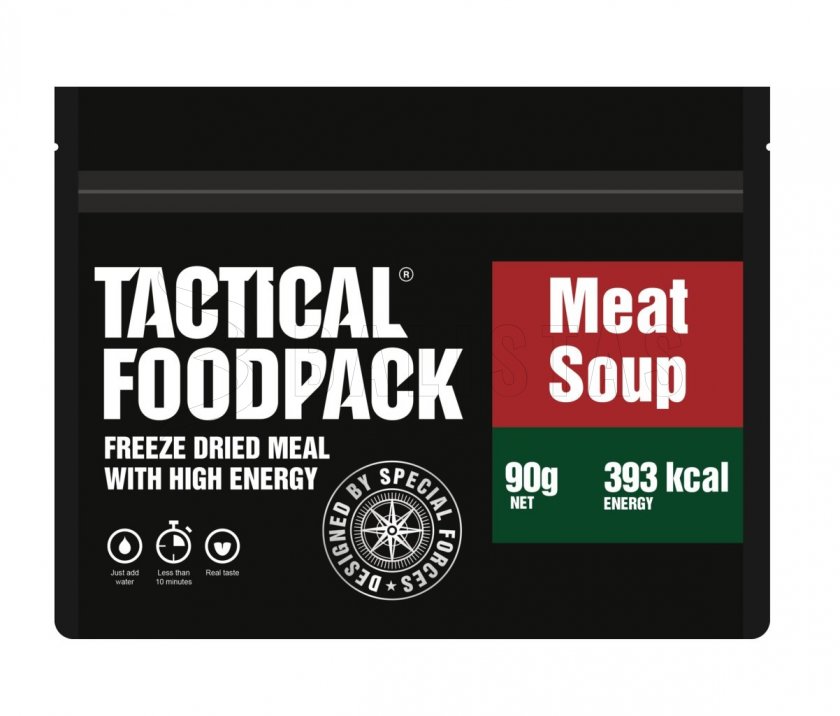 Cibo disidratato - zuppa di carne Tactical Foodpack