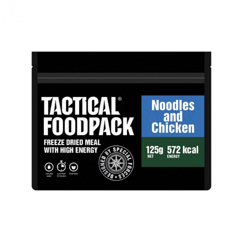 Cibo disidratato - noodles con carne di pollo Tactical Foodpack