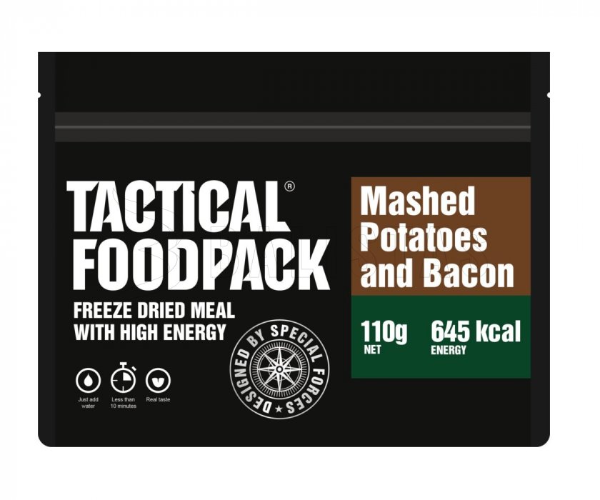 Cibo disidratato - purè di patate con pancetta Tactical Foodpack