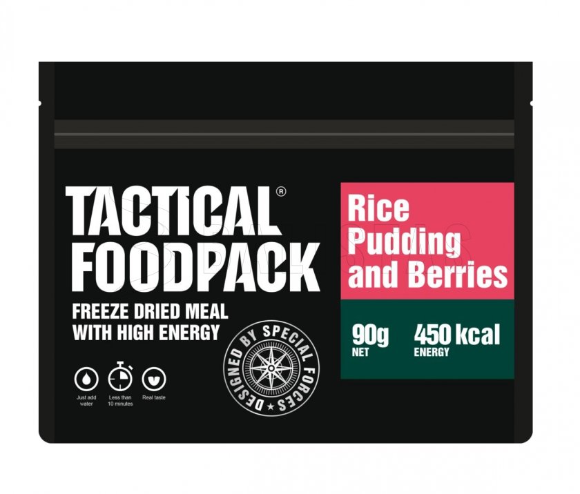 Cibo disidratato - porridge di riso con lamponi Tactical Foodpack