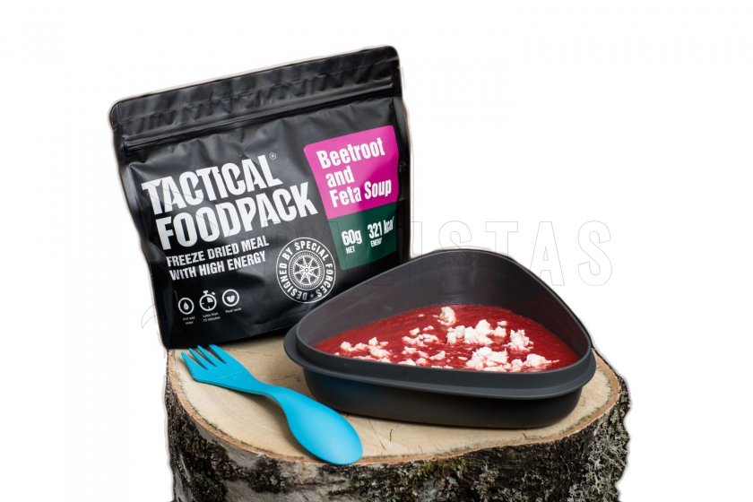 Cibo disidratato - zuppa di feta con barbabietola rossa Tactical Foodpack