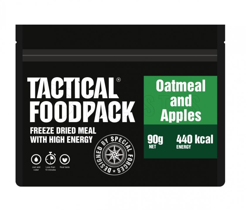 Cibo disidratato - porridge d’avena con mele Tactical Foodpack