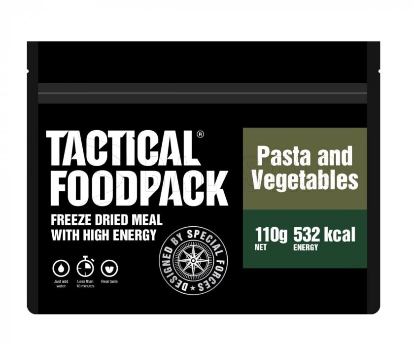 Cibo disidratato - pasta con verdure Tactical Foodpack