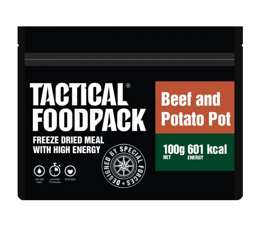 Pasto disidratato - carne di manzo con patate Tactical Foodpack