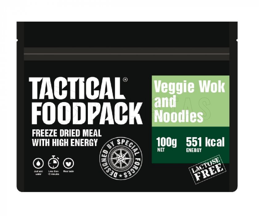 Cibo disidratato - verdure con noodles Tactical Foodpack