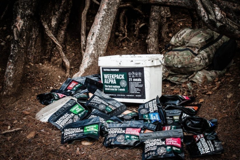 Set 21x Survival MRE cibo disidratato - Weekpack Alpha Tactical Foodpack