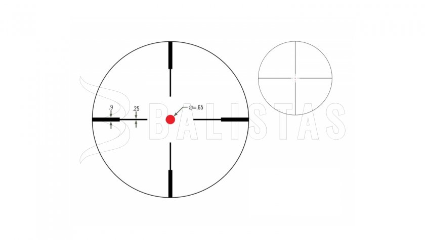 Cannocchiale Vortex Crossfire II 3-9x40 V-Brite